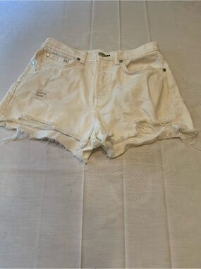 Rag & Bone white Denim Shorts size 26